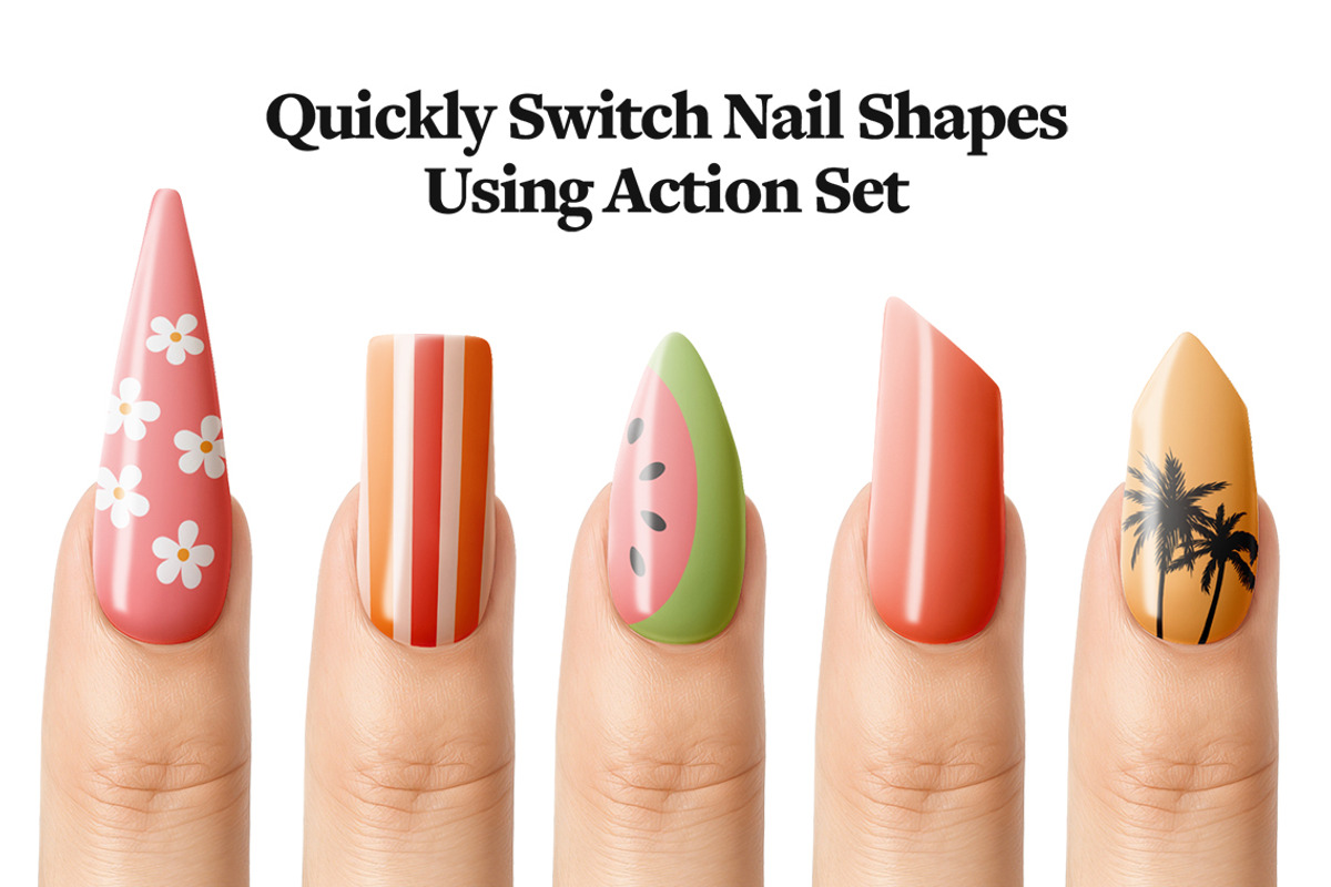 Nail Mockup Creator, a Mockup by rebrandy (Photo 4 of 10)