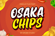 Osaka Chips "Fun Font"