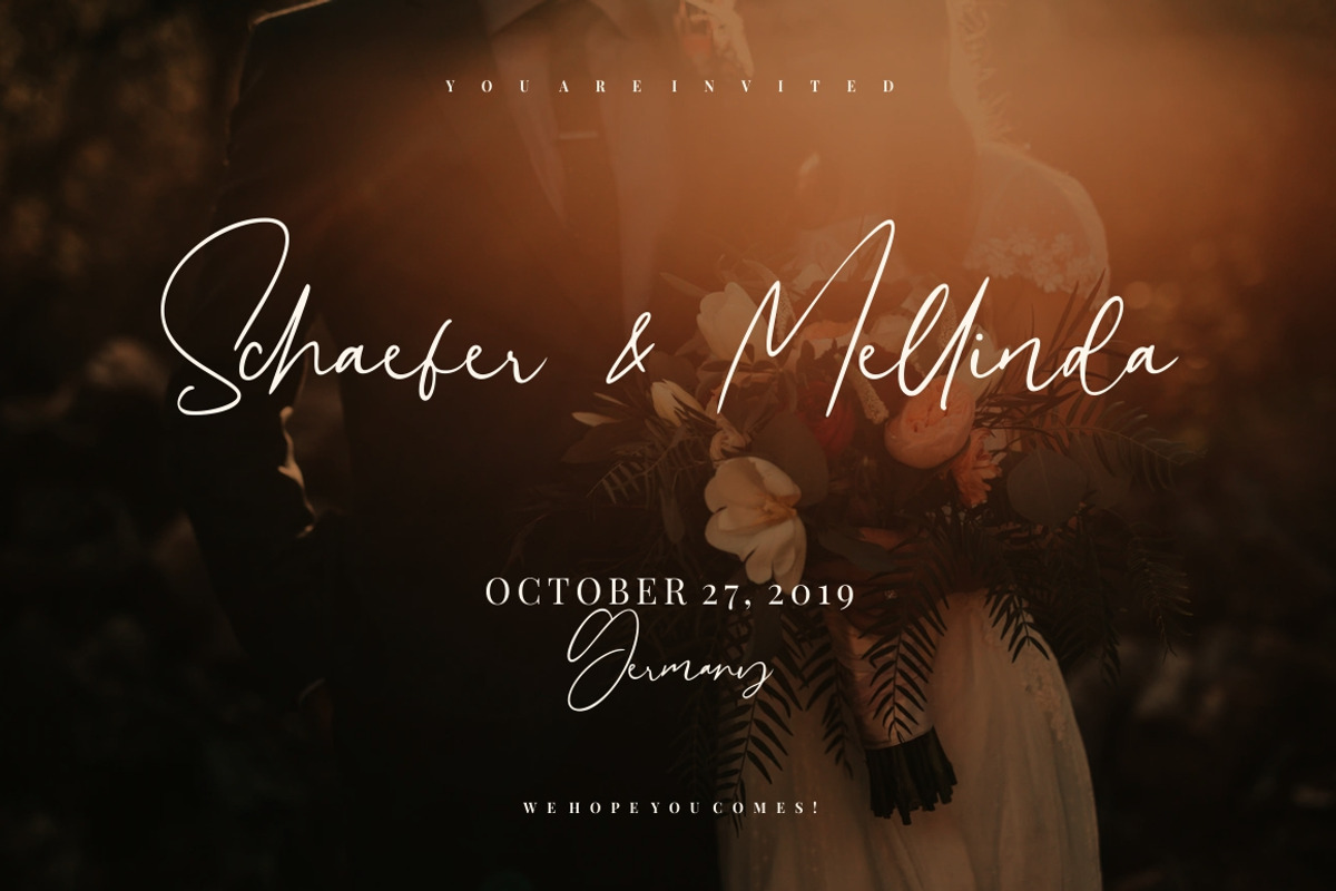 Hollie Mally, a Script Font by Good Java Studio (Photo 9 of 11)