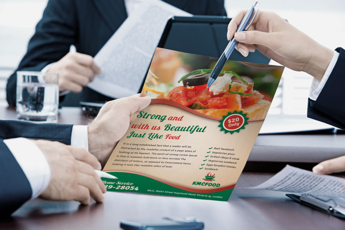 Restaurant Business Flyer, a Flyer Template by Dotnpix (Photo 5 of 5)