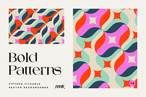 Bold Vector Patterns V.11, a Pattern Graphic by dvtchk