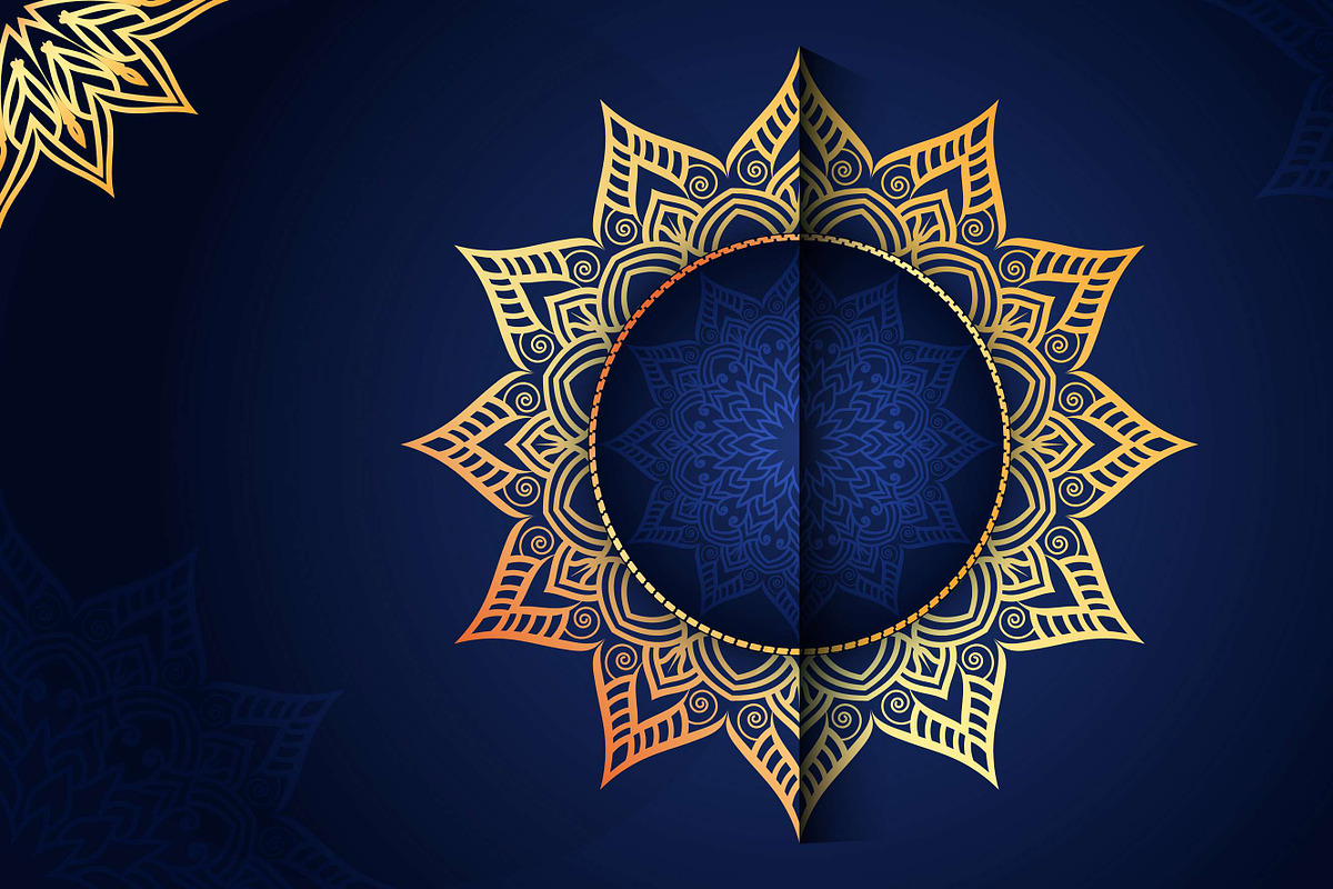 560+ Mandala Design Mega Collection, a Decorative Illustration by NJ Himel (Photo 28 of 289)