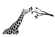 Giraffe Safari Silhouette Vector Bun, an Illustration by Designer_Momina (Thumbnail 14 of 51)