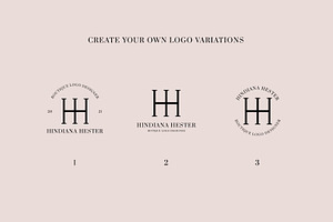 20 Monogram Logo Template