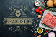 18 Barbecue Logos and Badges, a Branding & Logo Template by Vasya Kobelev (Thumbnail 3 of 14)