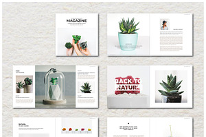 Square Magazine Template