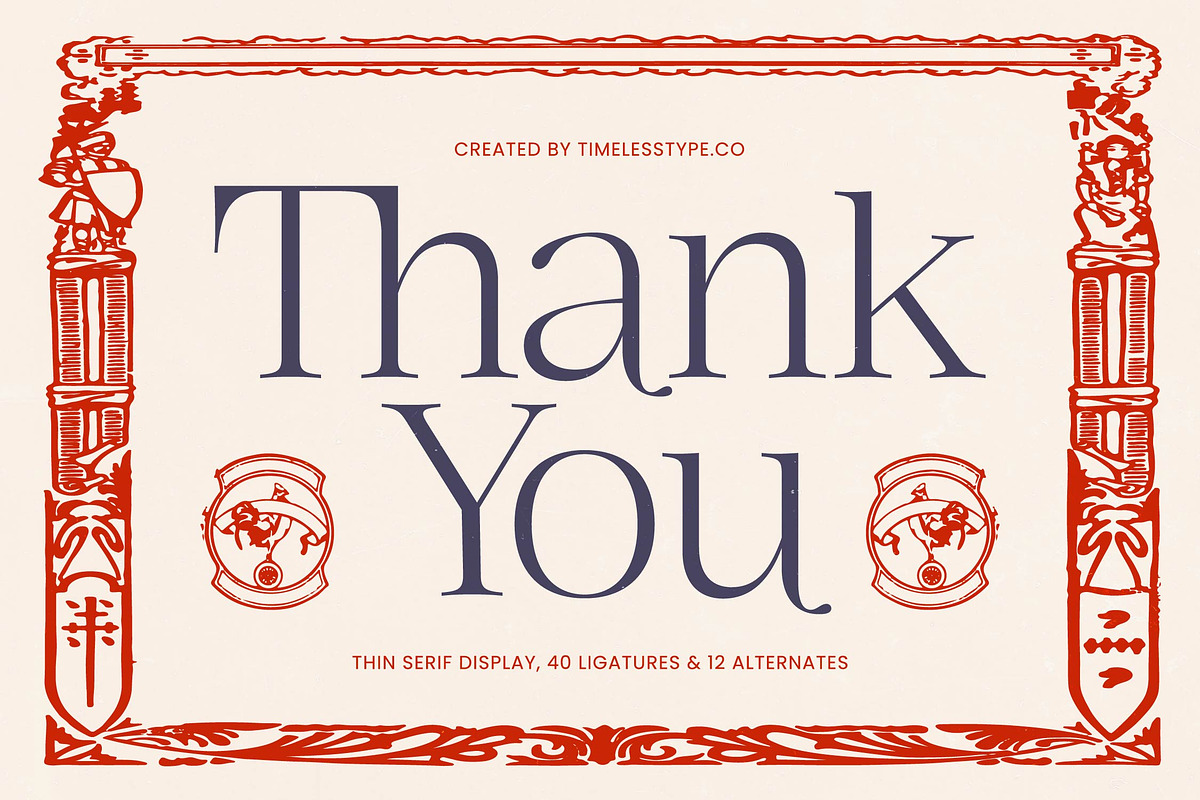 Megria Elegant Thin Serif Display, a Serif Font by timelesstype.co (Photo 20 of 20)
