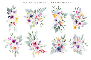Watercolor floral collection, a Decorative Illustration by Vera●Suleimanova (Thumbnail 10 of 18)