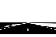 Desert Highway Silhouette Set, an Illustration by musafir_fashion (Thumbnail 5 of 16)