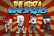 The Ninja - Game Sprites, an Illustration by pzUH (Thumbnail 1 of 5)