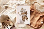 Magic Nursery. Baby collection, an Animal Illustration by polikarpovaart (Thumbnail 9 of 11)