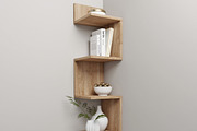 corner shelf and decor, a Furniture 3D Model by 3dcruz (Thumbnail 2 of 5)