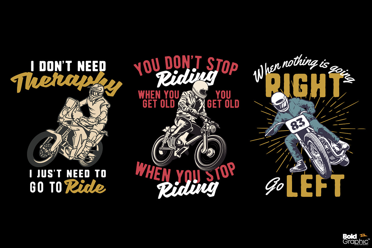 ULTIMATE MOTORCYCLE BUNDLE, a Transportation Illustration by The BolzStudio (Photo 15 of 32)