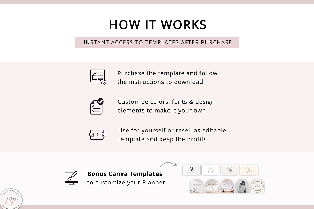Notion PLR Template Freelancer Dash, a Templates & Theme by Julia On Purpose (Photo 9 of 10)