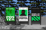 Urban Street Poster Mockup, an Advertising Mockup by Unerispace (Thumbnail 3 of 5)