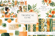 Tropical Luxe Collection, an Illustration by PeDe Designs (Thumbnail 1 of 28)