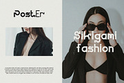 Sikigami - Family Font, a Sans Serif Font by Boril Std (Thumbnail 12 of 13)