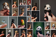 Miniature animals - 87 images, an Animal Photo by Handmadefont (Thumbnail 2 of 10)