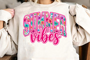 Preppy Summer Vibes Png, an Illustration by CreationArt (Thumbnail 2 of 5)