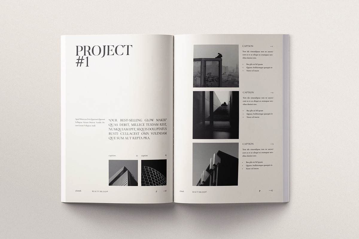 Architecture Magazine Template, a Magazine Template by ArtisanaAura (Photo 11 of 15)