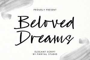 Beloved Dreams Elegant Script Font