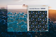 Moody Bloom Floral Seamless Pattern, a Pattern Graphic by Little Creative Scribbles (Thumbnail 2 of 8)