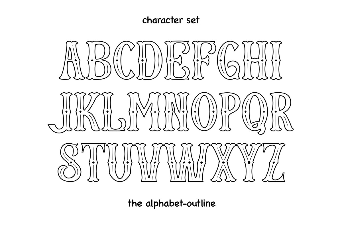 Circus Christmas Font - Fancy Font, a Serif Font by ariodsgn (Photo 4 of 9)
