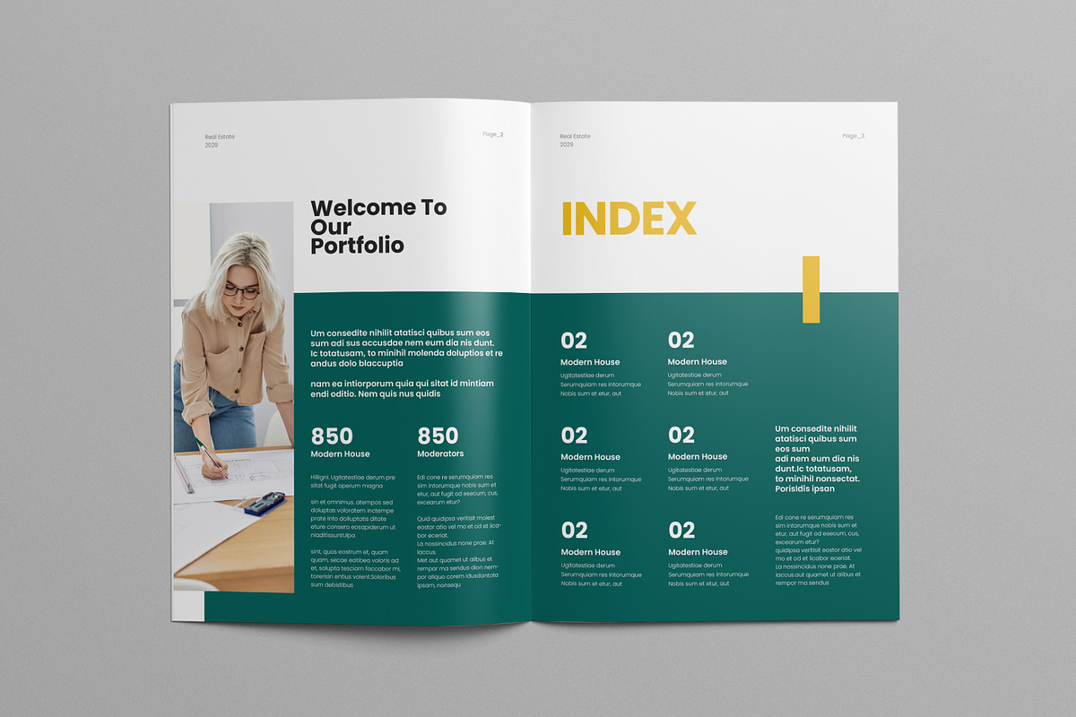 Real Estate Brochure Template preview 2