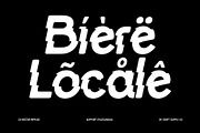CS Nestor Rippled, a Sans Serif Font by Craft Supply Co. (Thumbnail 7 of 8)