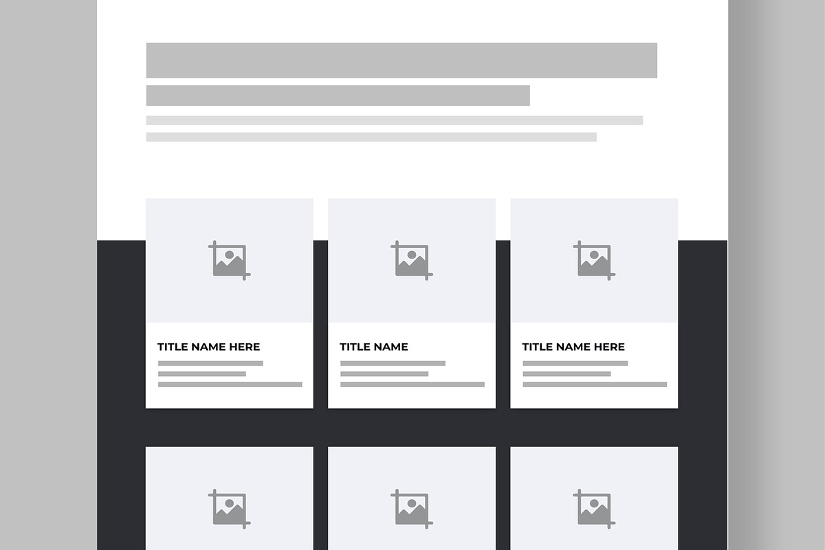 Professional Business Wireframe, a Wireframe Template by MightyDesign (Photo 3 of 10)