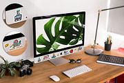 Covid-19 Sticker Pack (ENG), a Technology Illustration by helgascandinavus (Thumbnail 7 of 7)