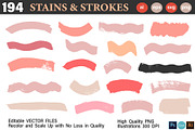Vector Stains & Strokes Atelier +SVG, an Object Graphic by Katrinelly (Thumbnail 12 of 15)