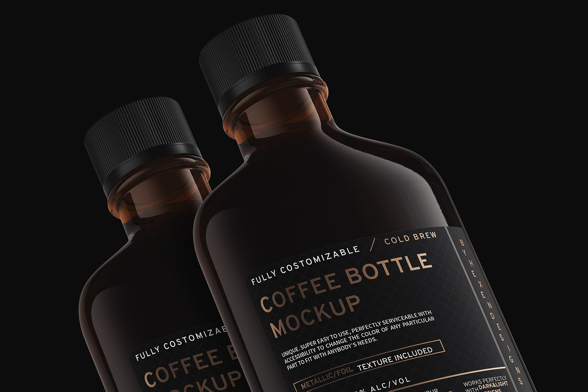 Coffee/Flask Bottle Mockup, a Product Mockup by HexenDesigns (Photo 1 of 11)