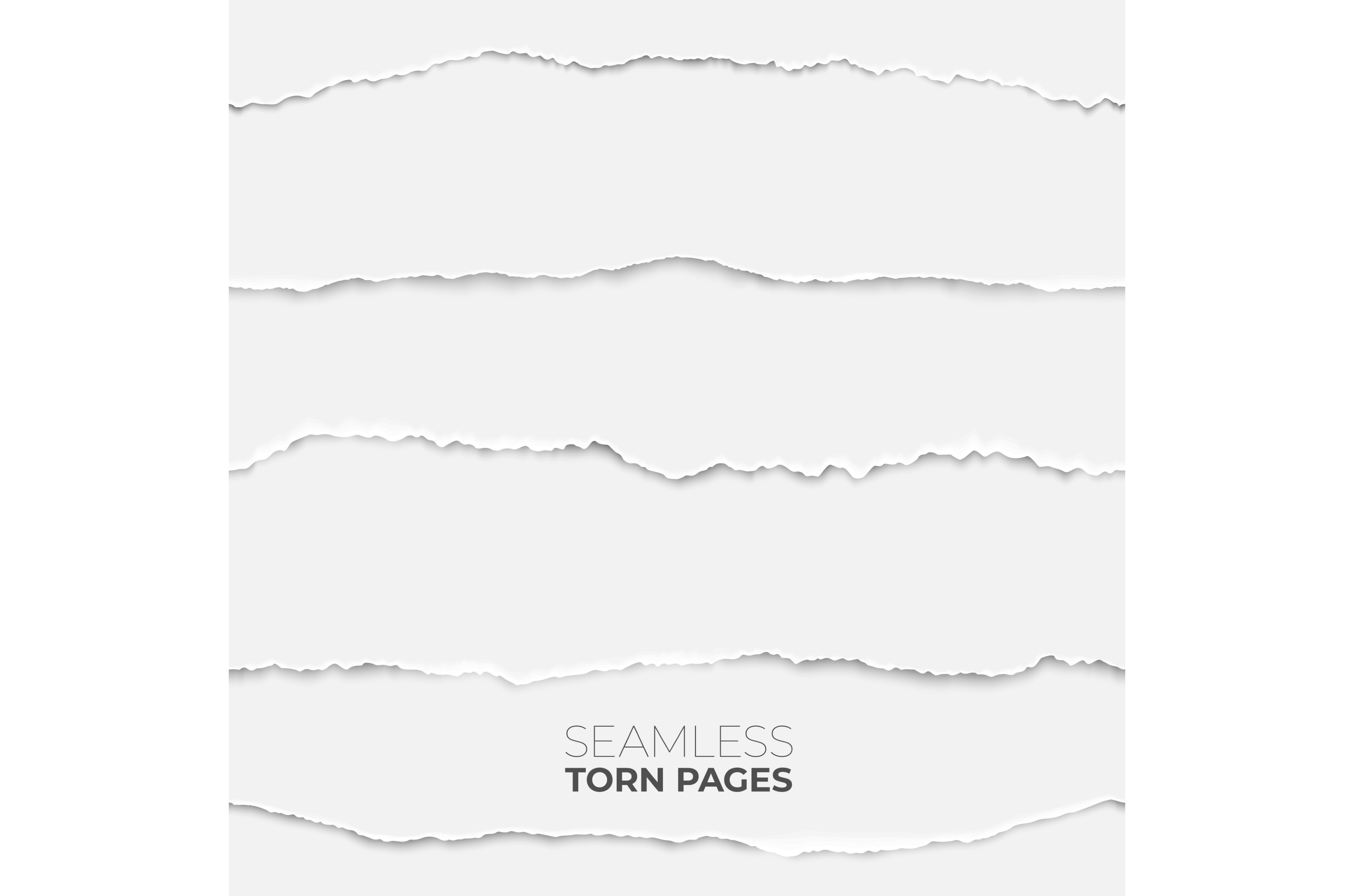 Torn page seamless texture. Paper, a Background Graphic by Valerie Bodnar