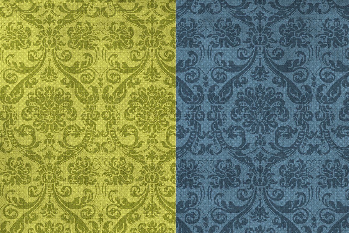 Damask and Stripes Digital Paper-14 preview 4