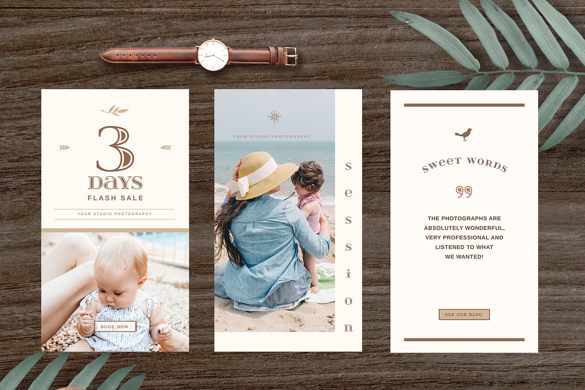 Animated Instagram Stories Template, a Social Media Template by Bellenity Design (Photo 1 of 3)