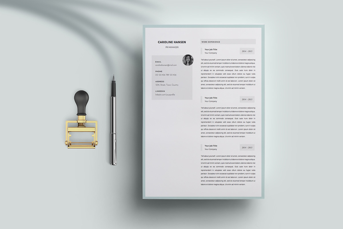 Resume and Cover Letter Template, a Resume Template by Leo Resume (Photo 5 of 7)