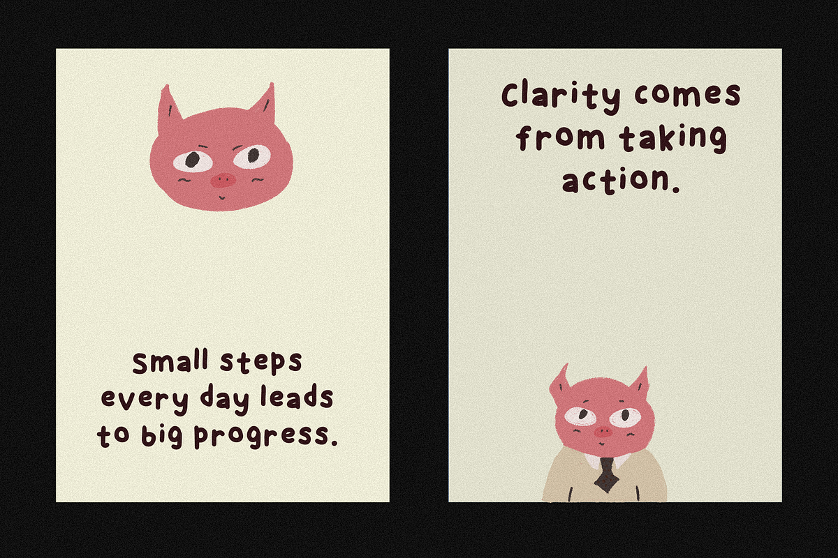 Cute Piggy Playful Quirky Font, a Handwritten Font by Ashiya Pixel (Photo 6 of 18)