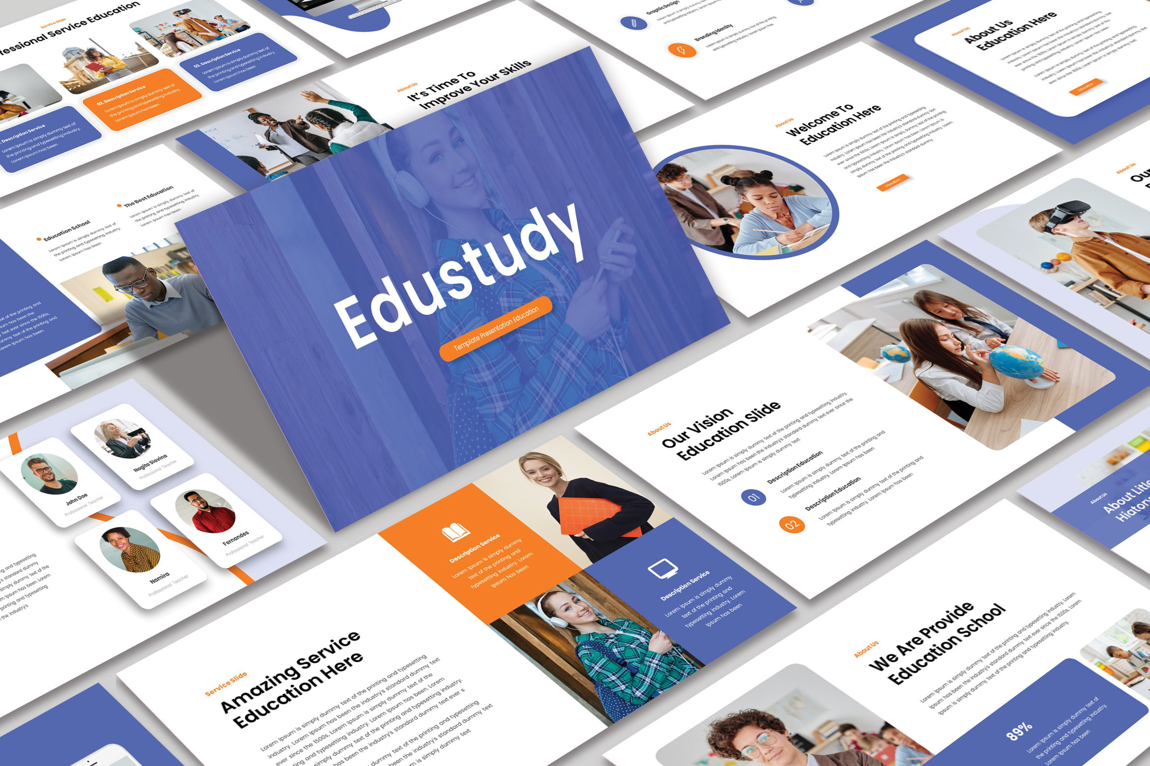 Edustudy Pptc-Key-Slide Template