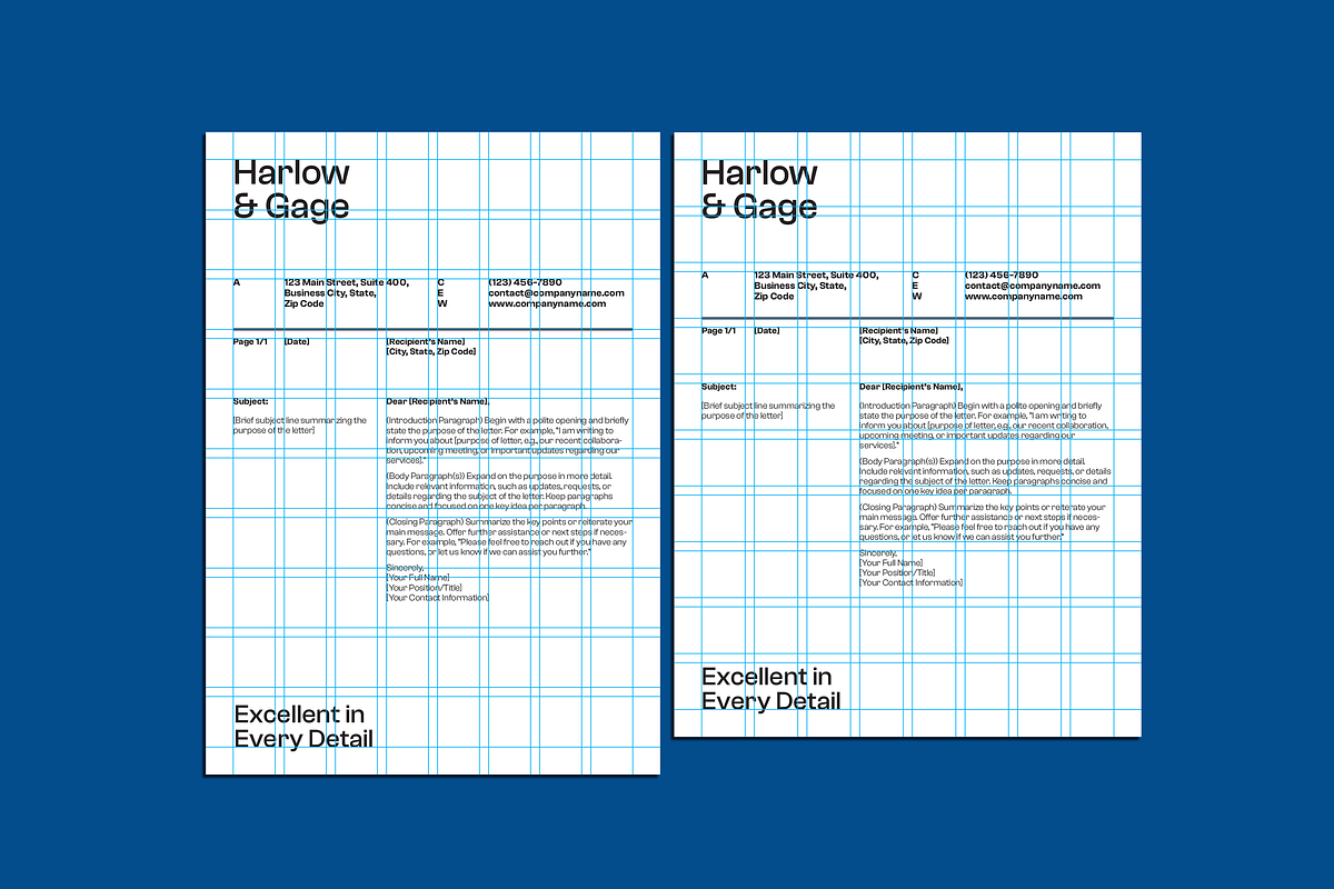 Corporate Stationery Design Kit-02, a Stationery Template by Akreatipe (Photo 3 of 7)