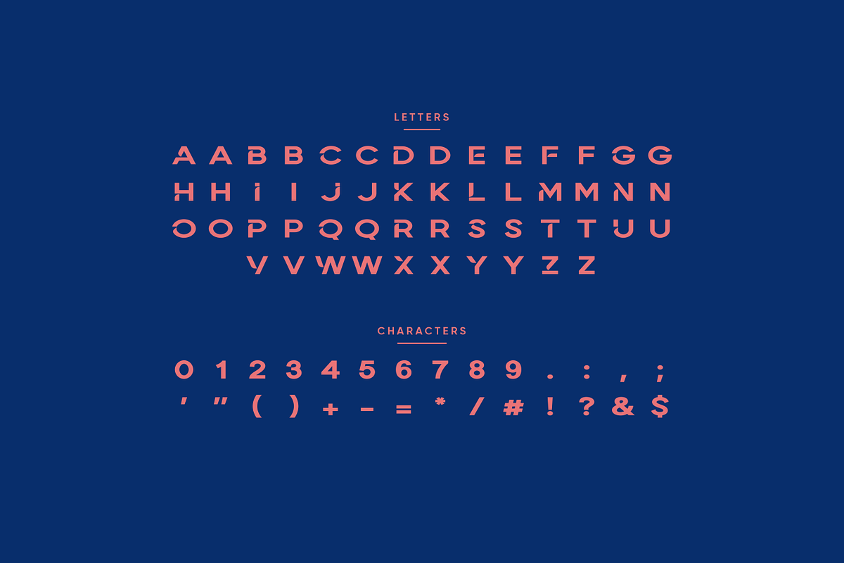 Ghostac - Modern Display Typeface, a Font by Letterna (Photo 3 of 4)