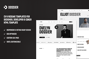 Dossier - Agency HTML Template, a HTML Template by TNCFlow