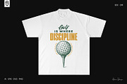 Vintage Golf Lover T-Shirt Design, a Sport Illustration by shaondesigns (Thumbnail 3 of 6)