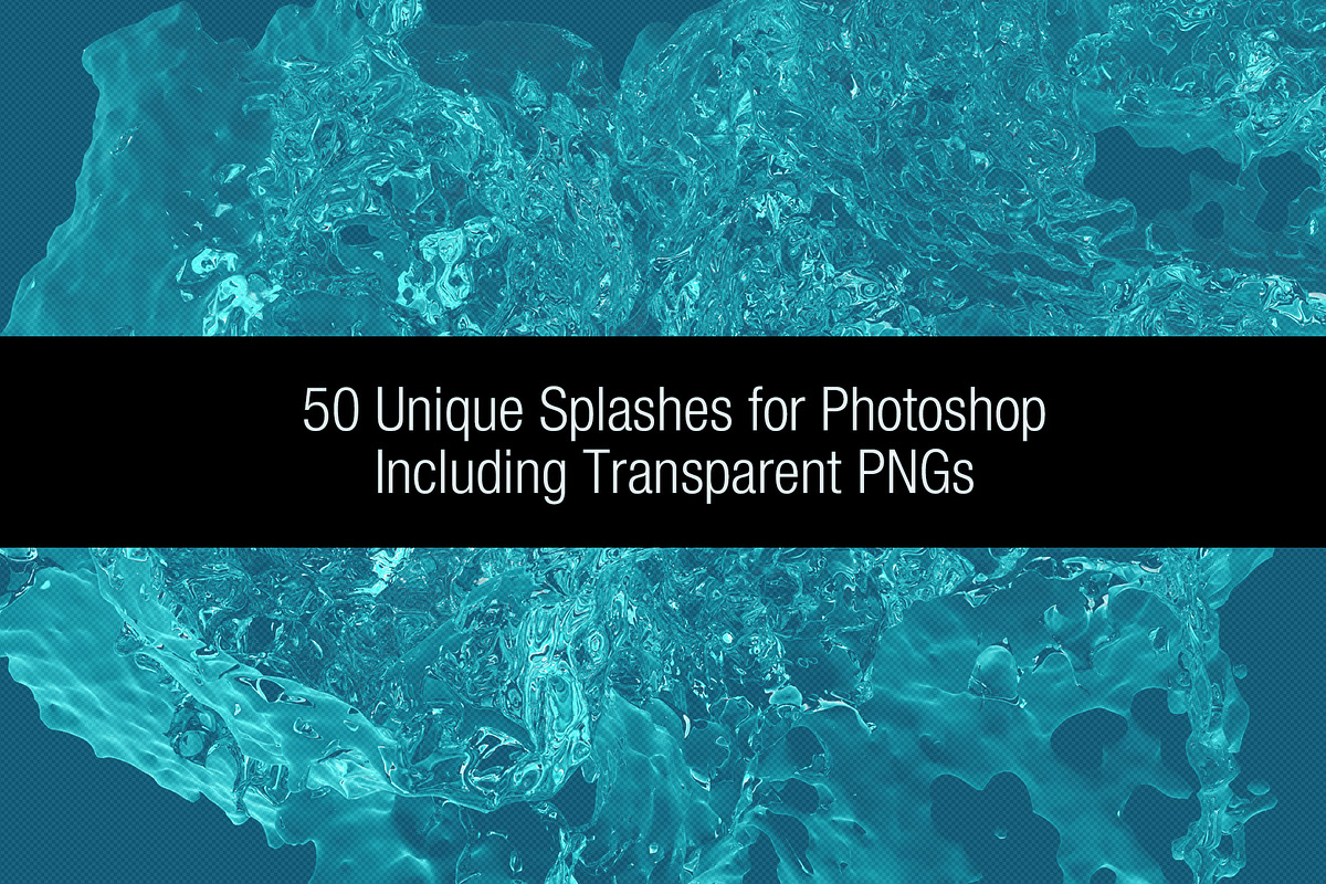 50 Splash Brushes for Photoshop, a Brush Add-On by Creative Graphics (Photo 4 of 5)