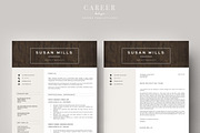 Modern Resume & CoverLetter Template, a Resume Template by careerboutique (Thumbnail 3 of 6)