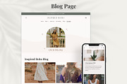 Boho - Boutique Shopify Theme, a Templates & Theme by InspiredTheme (Thumbnail 3 of 8)