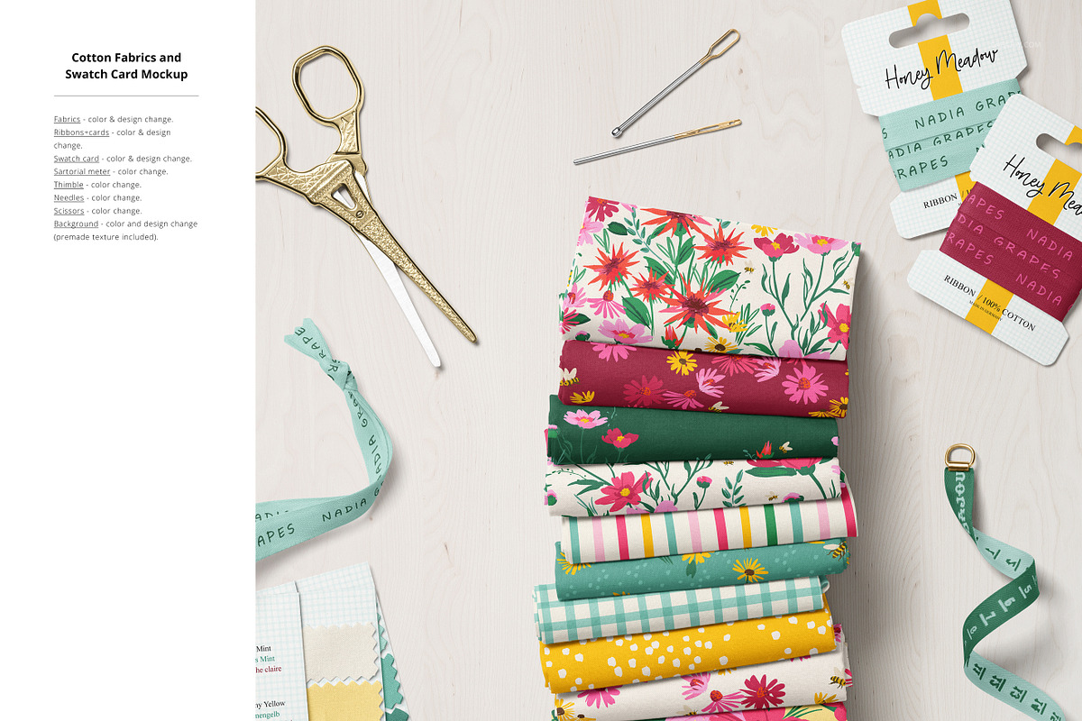 Fabric Factory v.7 Mockup Bundle, a Merchandise Mockup by creatsy5 (Photo 46 of 55)