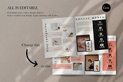 Media Kit Canva Template | DAHLIA, a Brochure Template by Studio Next (Thumbnail 8 of 9)