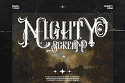 Circus Ace - Elegant Blackletter, a Blackletter Font by Pandeka Studio (Thumbnail 7 of 12)