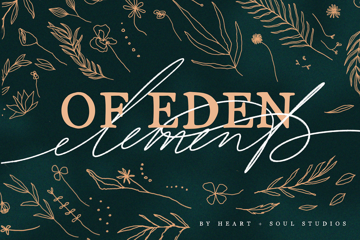 Of Eden | Floral Elements, a Seasonal Illustration by Heart + Soul Studios (Photo 8 of 8)